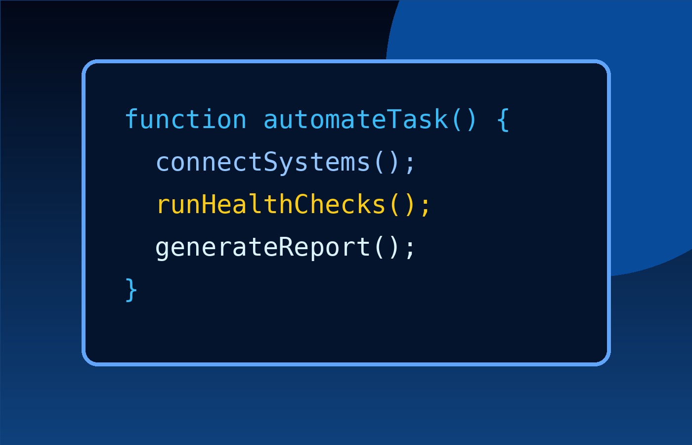 Programming & Automation